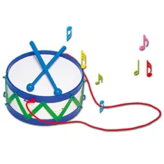 Tambor infantil de 15 cm - D-Toys