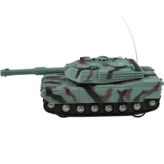 imagen de Tanque M1 Abrams RC teledirigido con camuflaje y sonido y luz 1/32 de escala 22cm 2