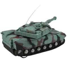 imagen de Tanque M1 Abrams RC teledirigido con camuflaje y sonido y luz 1/32 de escala 22cm 3
