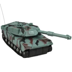 imagen de Tanque M1 Abrams RC teledirigido con camuflaje y sonido y luz 1/32 de escala 22cm 4