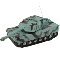 imagen de Tanque RC M1 Abrams teledirigido con luz y sonido 1/32 de escala 22cm 2