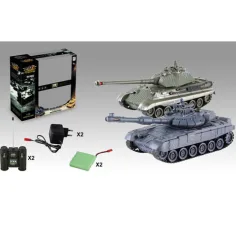 Tanque RC teledirigido en dos versiones 1/28 2.4 GHz