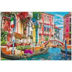 imagen de Tarde de verano en Venecia - rompecabezas de 1500 piezas - Trefl 2