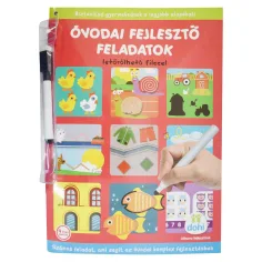 Tareas de desarrollo preescolar con rotulador borrable - D-Toys