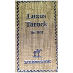 Tarjeta de taroccos de lujo - Piatnik
