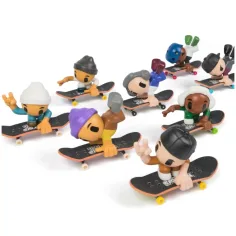 Tech Deck: Mini patineta con figura 1ud - Spin Master