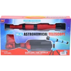 Telescopio astronómico infantil con trípode