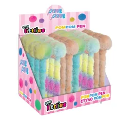 The Littlies: Bolígrafo Pompom en 4 versiones