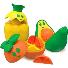 imagen de Think&Play Puzzle de frutas juego lógico - Clementoni 2