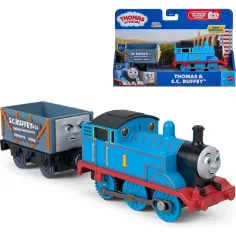 Thomas y sus amigos: Locomotora motorizada - Thomas y S.C. Ruffey - Mattel