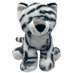 Tigre blanco de peluche 21cm