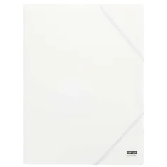 TipTop Office Carpeta de Goma de 3 Niveles A4, Blanca