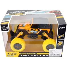 Todoterreno amarillo a fricción 1/32