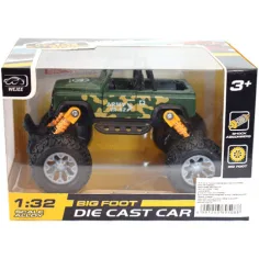 Todoterreno verde a tracción trasera 1/32