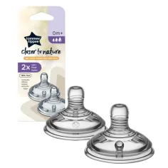 Tommee Tippee: Chupete Vari Flow Avanzado Anti-Cólicos (0 meses+)