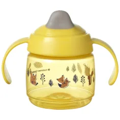 imagen de Tommee Tippee: Superstar Vaso de entrenamiento amarillo 190ml (4 meses+) 2