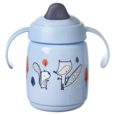 imagen de Tommee Tippee: Superstar Vaso de Aprendizaje azul 300ml (6 meses+) 2