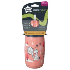 Tommee Tippee: Superstar Vaso de Sippy con Pajita 266ml (12 meses+)