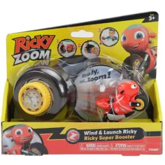 Tomy: Ricky Zoom - Lanzador de cuerda con figura de Ricky