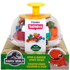 Toomies: Jurassic World huevos de dinosaurio giratorios