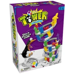 Torre de pingüinos juego de habilidad