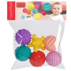 Touchball: Set de 6 pelotas para desarrollar el sentido del tacto