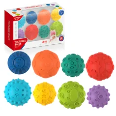 Touchball: Set de 8 pelotas para desarrollar el tacto