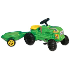 Tractor de granjero con remolque - D-Toys