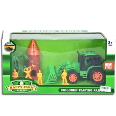 Tractor de Happy Farm con accesorios