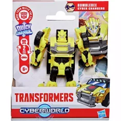 Transformers Cyberworld: Bumblebee – Figura Cyber Changers - Hasbro