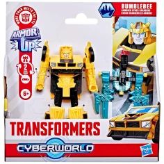 Transformers Cyberworld: Bumblebee figura de robot transformable - Hasbro