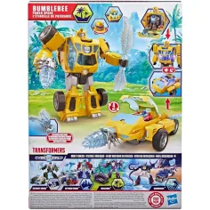 imagen de Transformers CYBERWORLD Bumblebee Power spark - figura de robot - Hasbro 4