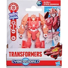 Transformers Cyberworld: Elita-1 – figura de Cyber Changers - Hasbro