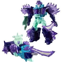 imagen de Transformers Cyberworld: figura de robot Scourge Ultimate Cyber Changers - Hasbro 2