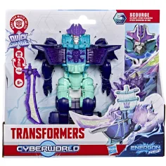 Transformers Cyberworld: figura de robot Scourge Ultimate Cyber Changers - Hasbro