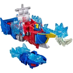 imagen de Transformers Cyberworld: Héroes de alta mar Ola de Energon Optimus Prime y Mirage, figuras de robot - Hasbro 3