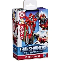 Transformers: EarthSpark Deluxe Terran Twitch figura de acción transformable - Hasbro