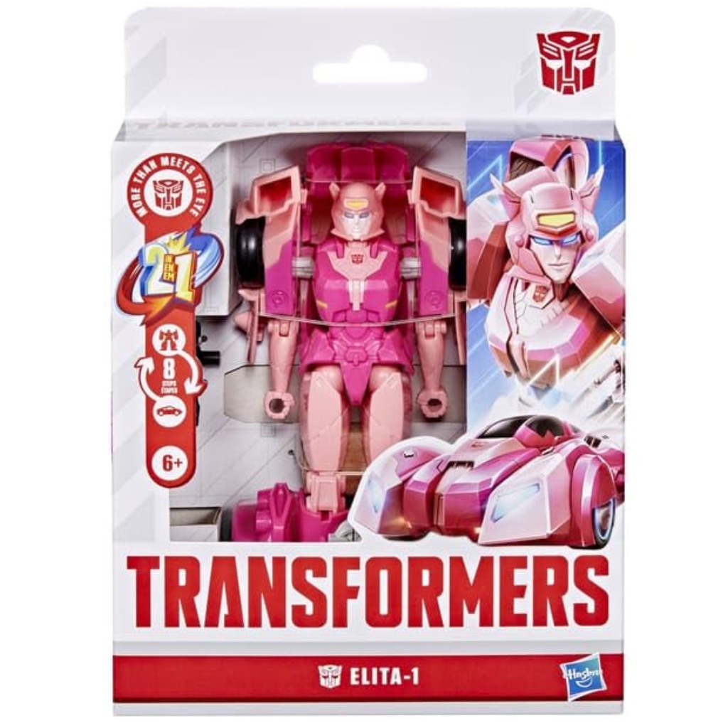 Transformers Génesis Alfa Elita-1 figura de robot transformable en 8 pasos - Hasbro