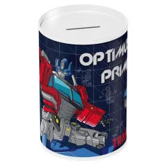 Transformers - Optimus Prime hucha de metal 10x15cm