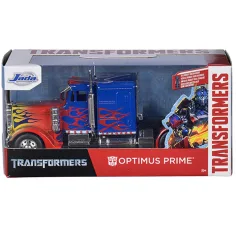 Transformers: Optimus Primer Comandante T1 coche de metal 1/32 - Simba Toys