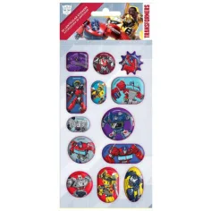 Transformers set de pegatinas holográficas 3D de 13 unidades