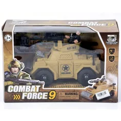 Transportador blindado con soldado