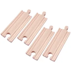 imagen de Tren de madera recto 4pcs 1