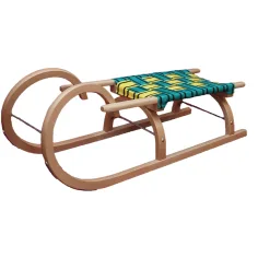 Trineo de madera clásico premium - 95cm