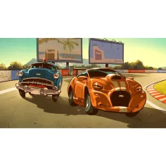 Turbo Bruno y el proyector de policía Erno