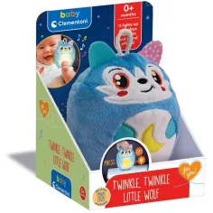 Twinkle-twinkle pequeño lobo juguete interactivo - Clementoni baby