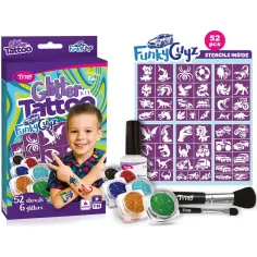 TyToo: FunkyGuyz set de tatuajes de purpurina