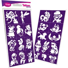 Tytoo: MagicToon set de plantillas de 23 piezas