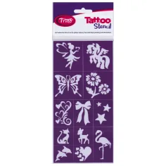TyToo: Paquete de sueños plantilla de tatuajes de brillo para niñas