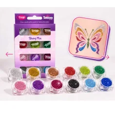 imagen de Tytoo: Shiny Mix – Mezcla Brillante Set de 12 Piezas de Purpurina 2
